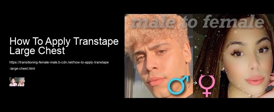 How To Apply Transtape Large Chest